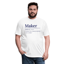 Load image into Gallery viewer, The Maker Tee - white