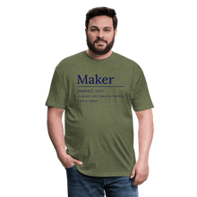 Load image into Gallery viewer, The Maker Tee - heather military green