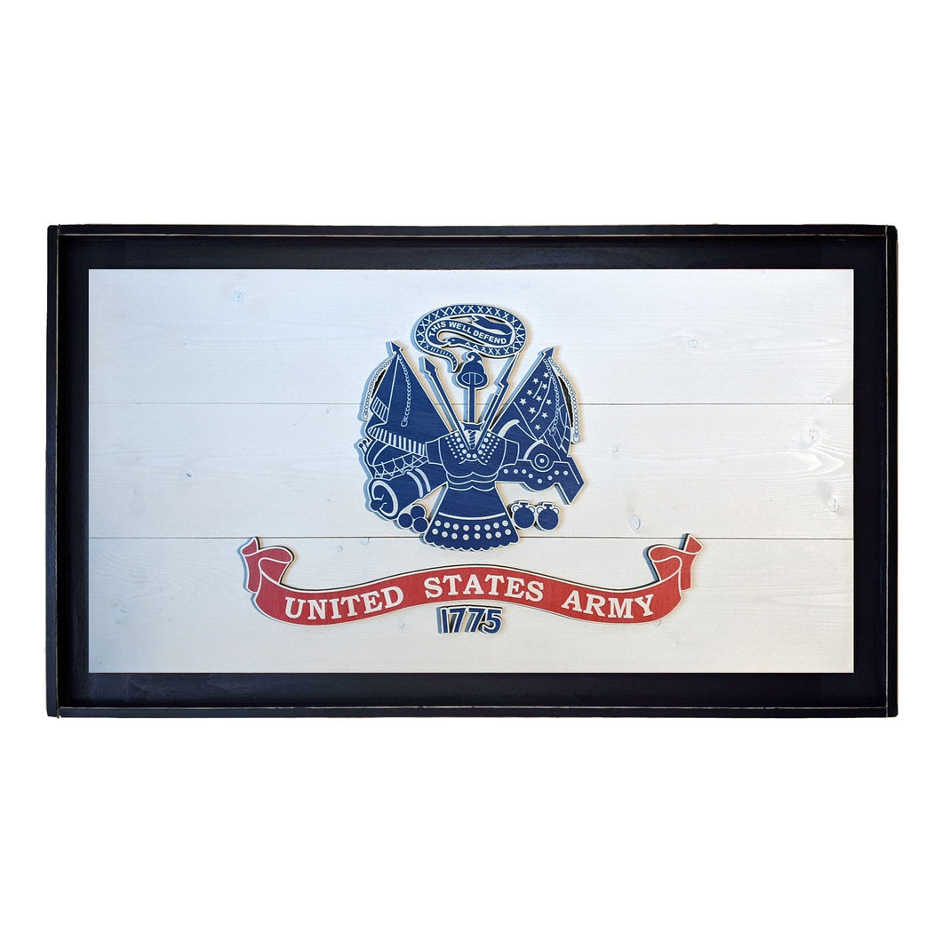 Army Wooden Flag