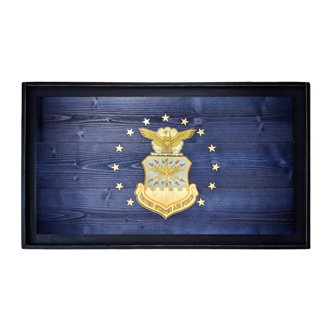 Air Force Wooden Flag