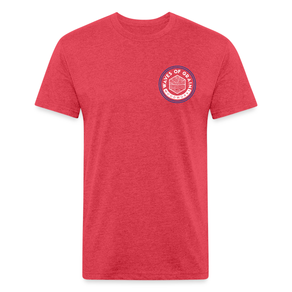 Red White & Blue WoG Classic - heather red