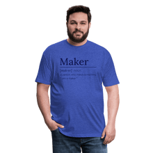 Load image into Gallery viewer, The Maker Tee - heather royal
